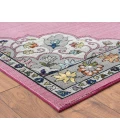 LR Home GALA 81384 Lilac/ White 7'-6" X 9'-6 Rect. Rug