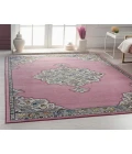 LR Home GALA 81384 Lilac/ White 7'-6" X 9'-6 Rect. Rug