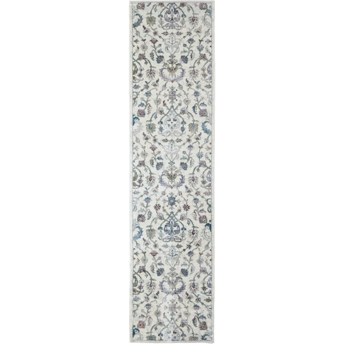 LR Home Gala Ivory GALAC 2ft.3in. x 8ft.9in. Runner Rug
