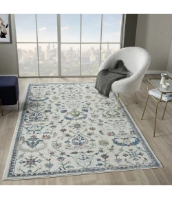 LR Home Gala Ivory GALAC 2ft.3in. x 8ft.9in. Runner Rug
