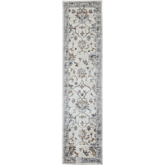 LR Home Gala Ivory GALAC 2ft.3in. x 8ft.9in. Runner Rug