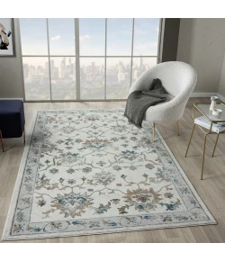 LR Home Gala Ivory GALAC 2ft.3in. x 8ft.9in. Runner Rug