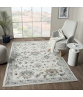 LR Home Gala Ivory GALAC 7ft.9in. x 9ft.9in. Rectangle Rug