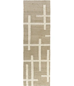 LR Home Geoblend Natural/Ivory 82519 2 ft. 6 in. X 8 ft. Rect. Rug