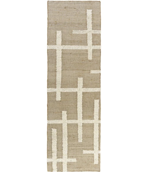 LR Home Geoblend Natural/Ivory 82519 2 ft. 6 in. X 8 ft. Rect. Rug