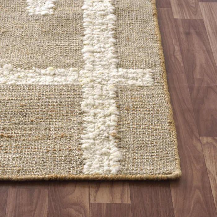 Rugs Town Natural/Ivory 82519 5 ft. X 7 ft. 9 in. Rect. Rug