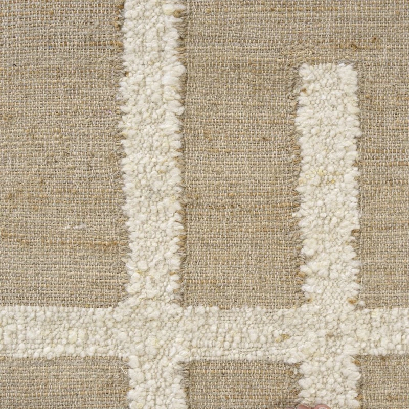 Rugs Town Natural/Ivory 82519 9 ft. X 12 ft. Rect. Rug