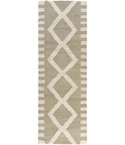 LR Home Geoblend Natural/Ivory 82522 2 ft. 6 in. X 8 ft. Rect. Rug
