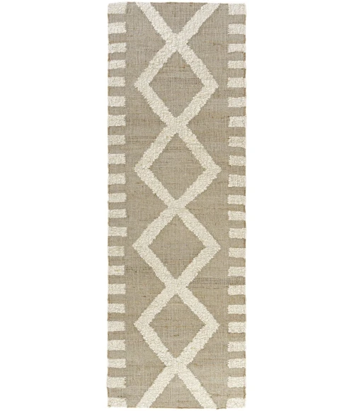 LR Home Geoblend Natural/Ivory 82522 2 ft. 6 in. X 8 ft. Rect. Rug