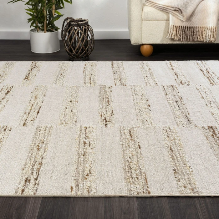 Rugs Town Ivory/Natural 82523 9 ft. X 12 ft. Rect. Rug