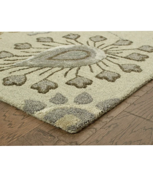 Rugs Town Glamour Gray GLAMO 9ft. x 12ft. Rectangle Rug