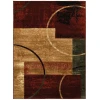 Giselle GRA-AD Red Area Rug 5 ft. 2 in. X 7 ft. 2 in. Rectangle
