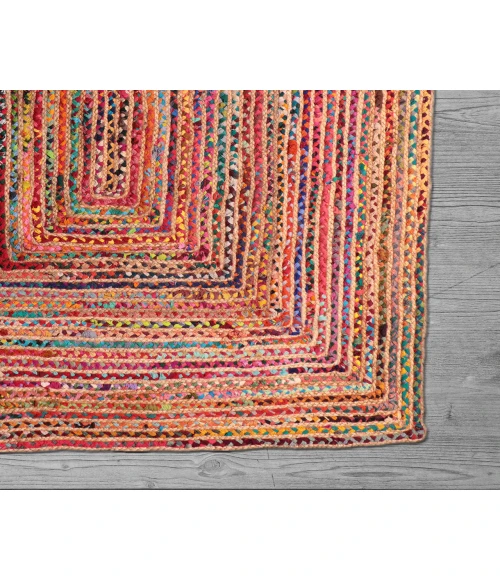 LR Home Havana 82120 Multi 7' X 7' Round Rug