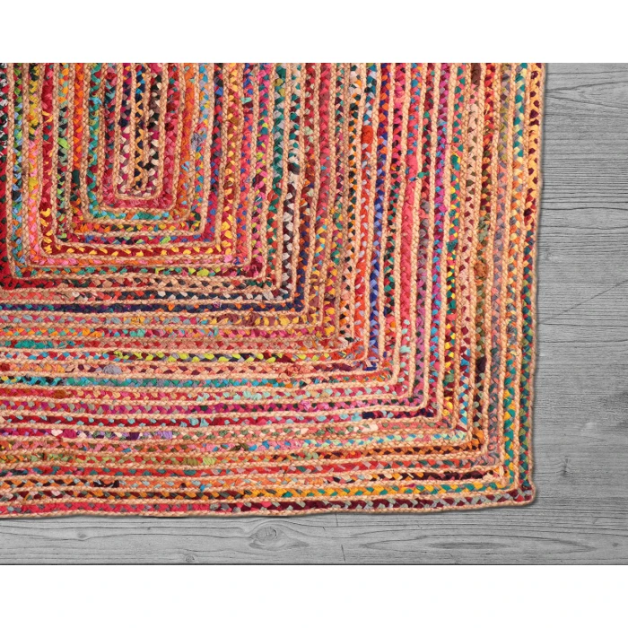 LR Home Havana 82120 Multi 7' X 7' Round Rug