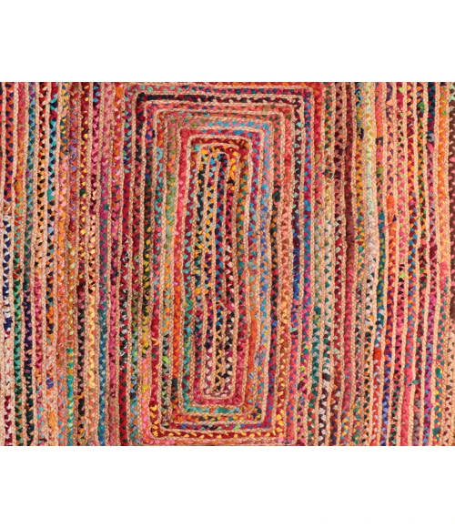 LR Home Havana 82120 Multi 7' X 7' Round Rug