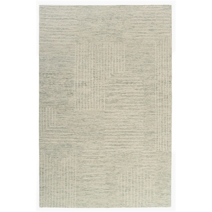 Rugs Town Teal/Ivory 82446 10 ft. X 14 ft. Rect. Rug