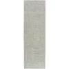 Harlow HAZ-AJ Light Gray/ Ivory 2 ft. 6 in. x 8 ft. Runner Rug