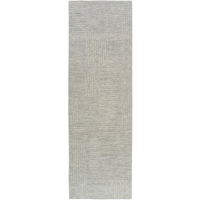 Rugs Town Light Gray/ Ivory 82447 2 ft. X 3 ft. Rect. Rug