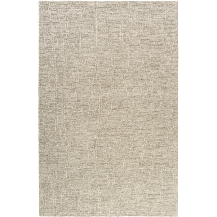 Rugs Town Light Taupe/Cream 82448 10 ft. X 14 ft. Rect. Rug
