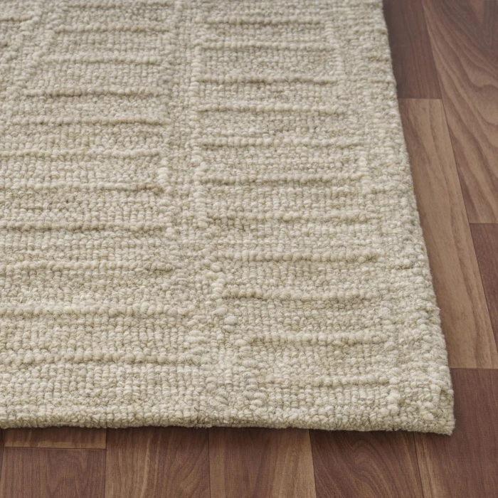 Rugs Town Light Taupe/Cream 82448 10 ft. X 14 ft. Rect. Rug