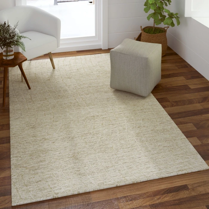 Rugs Town Beige/Cream 82449 10 ft. X 14 ft. Rect. Rug