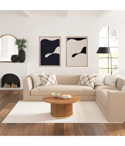 Rugs Town 82450 Ivory 2ft. x 3ft. Rect. Rug