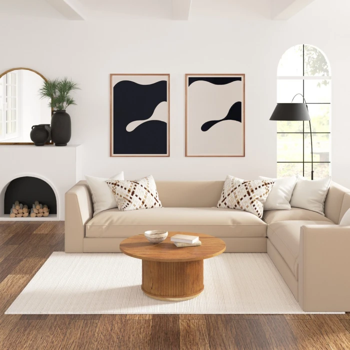 Rugs Town Ivory Chaparro 2ft. x 3ft. Rect. Rug