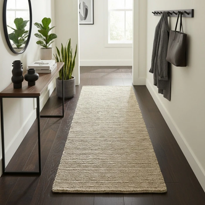 LR Home Helix Beige Chaparro 2ft.6in. x 8ft. Rect. Rug