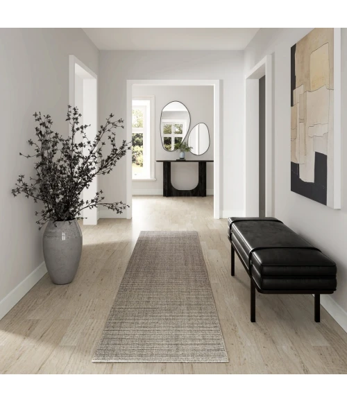 Rugs Town Helix Gray Chaparro 2ft.6in. x 8ft. Rect. Rug