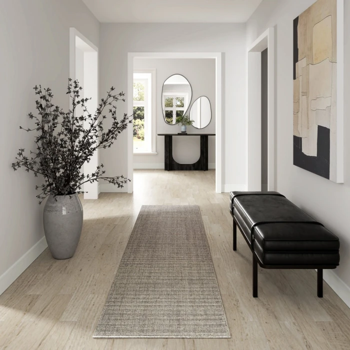 Rugs Town Gray Chaparro 2ft.6in. x 8ft. Rect. Rug