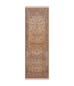 LR Home Holi 81771 Red/ Yellow 2' X 6' Rect. Rug