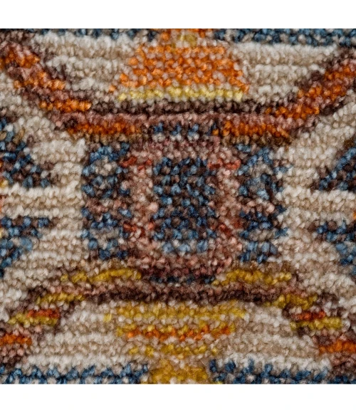 LR Home Holi 81771 Red/ Yellow 2' X 6' Rect. Rug