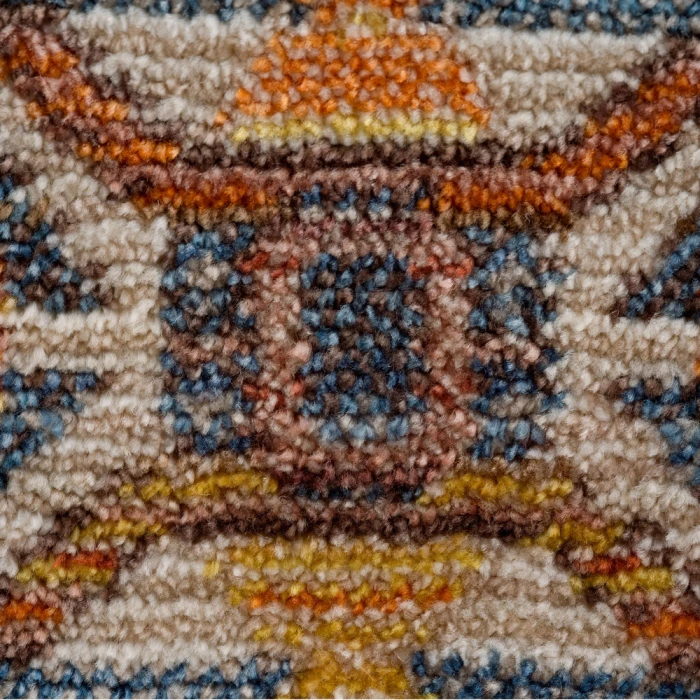 LR Home Holi 81771 Red/ Yellow 2' X 6' Rect. Rug