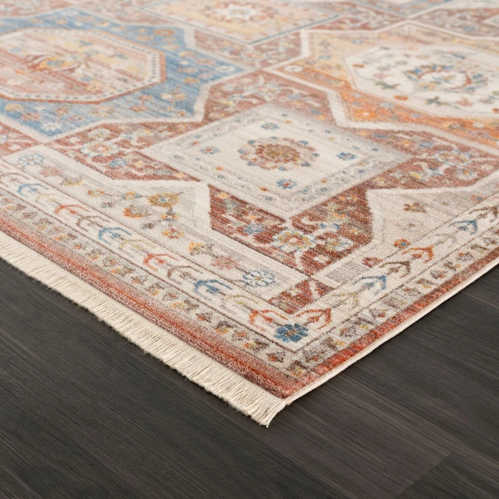 Rugs Town Red HOLIC 9ft. x 12ft. Rectangle Rug