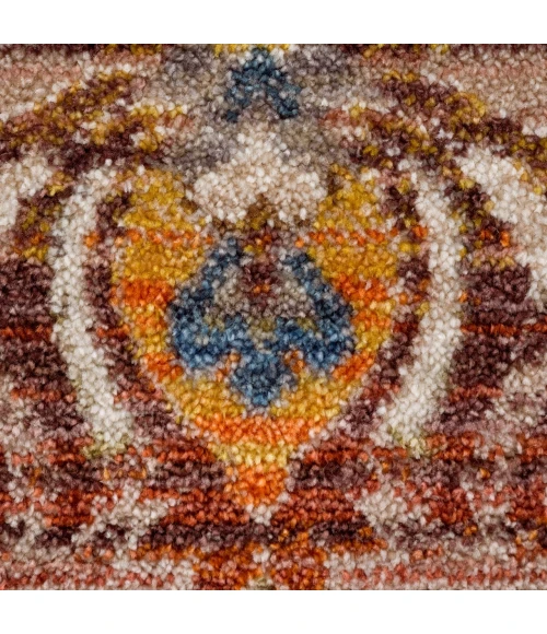 LR Home Holi Red HOLIC 9ft. x 12ft. Rectangle Rug