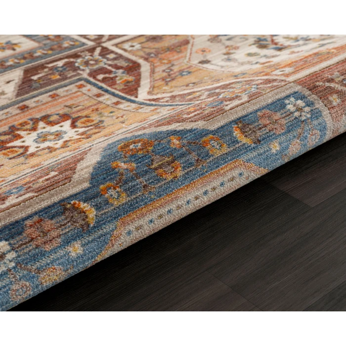 Rugs Town 81772 Red/ Gray 5' X 8' Rect. Rug