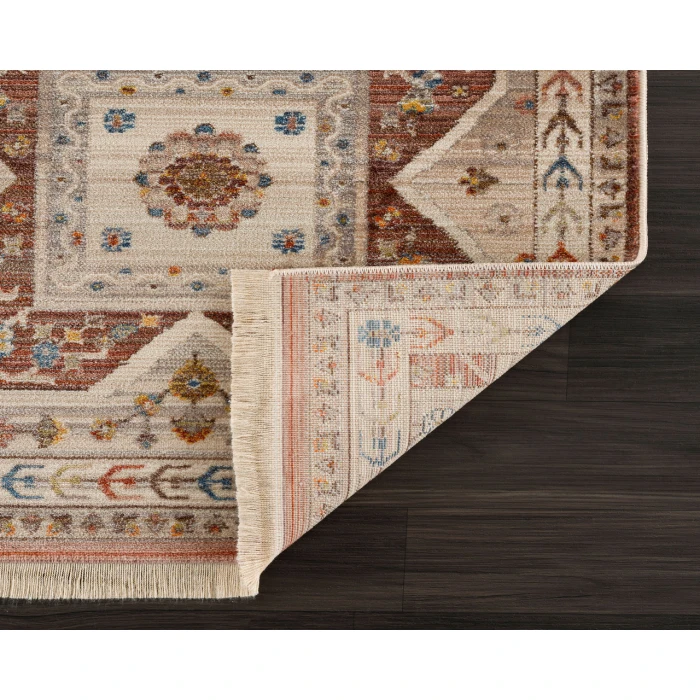 Rugs Town 81772 Red/ Gray 5' X 8' Rect. Rug