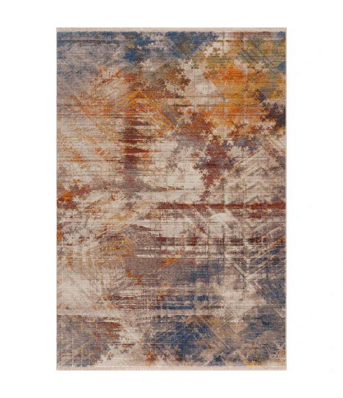 LR Home Holi 81773 Gray/ Multi 7'9" X 10'0 Rect. Rug