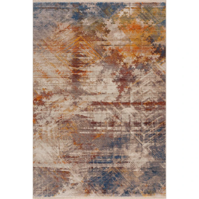 Rugs Town 81773 Gray/ Multi 9' X 12' Rect. Rug