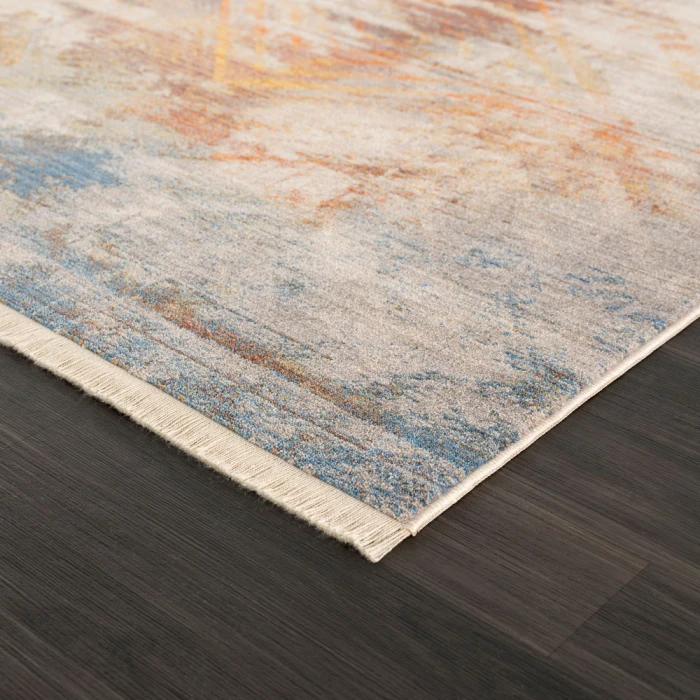 Rugs Town 81773 Gray/ Multi 2' X 6' Rect. Rug
