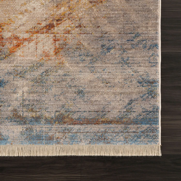 Rugs Town 81773 Gray/ Multi 2' X 6' Rect. Rug