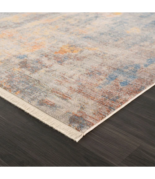 LR Home Holi 81774 Beige/ Blue 2' X 6' Rect. Rug