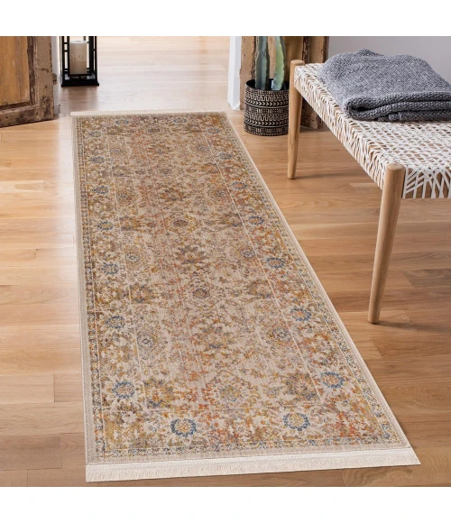 LR Home Holi 81775 Ivory/ Multi 2' X 6' Rect. Rug