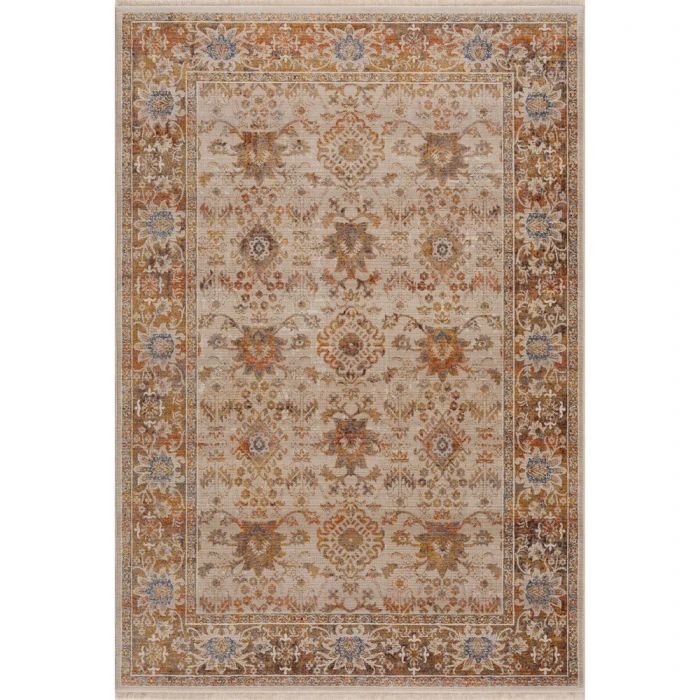 Rugs Town 81775 Ivory/ Multi 5' X 8' Rect. Rug