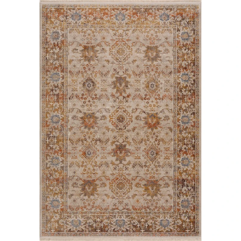 Rugs Town 81775 Ivory/ Multi 5' X 8' Rect. Rug
