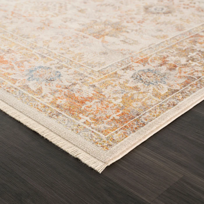 Rugs Town 81775 Ivory/ Multi 4' X 6' Rect. Rug