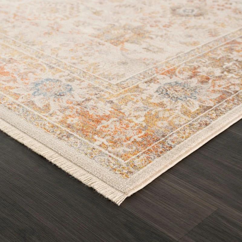 Rugs Town 81775 Ivory/ Multi 4' X 6' Rect. Rug
