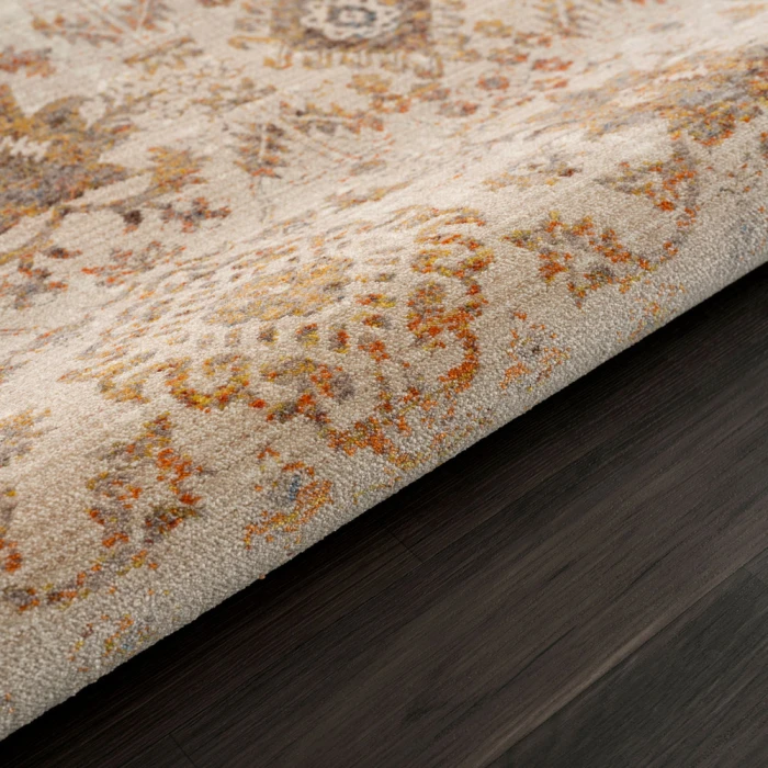 Rugs Town 81775 Ivory/ Multi 4' X 6' Rect. Rug