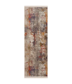 LR Home Holi 81776 Gray/ Multi 2' X 6' Rect. Rug