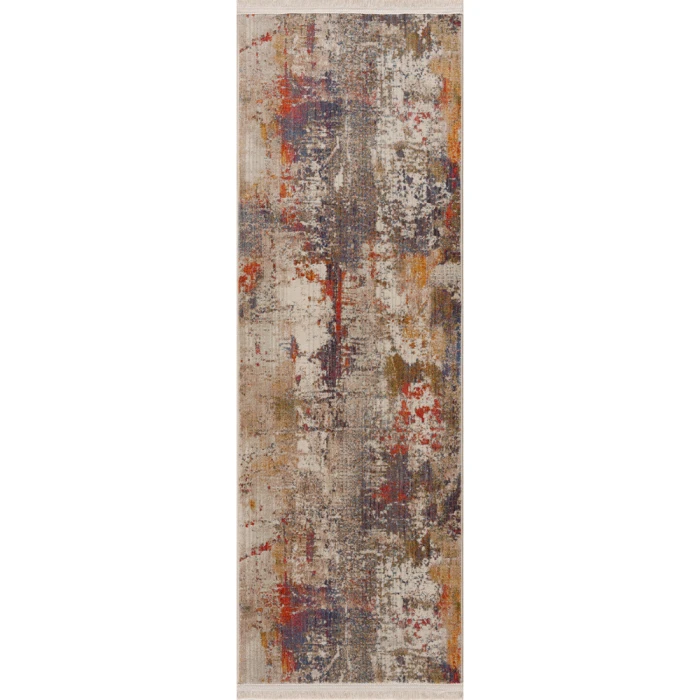 Rugs Town 81776 Gray/ Multi 2' X 6' Rect. Rug